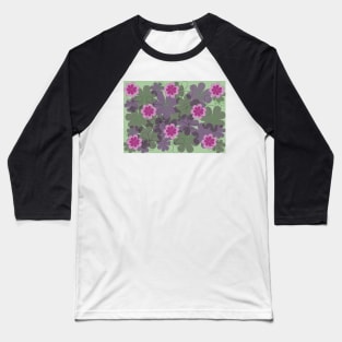 Floral pattern Baseball T-Shirt